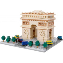 Mini-figurine en briques - BANDAI - NANOBLOCK - Arc de Triomphe Deluxe
