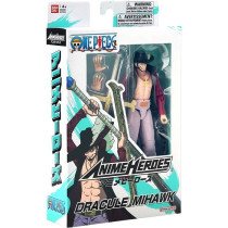 Figurine Anime Heroes articulée - BANDAI - One Piece - Dracule Mihawk