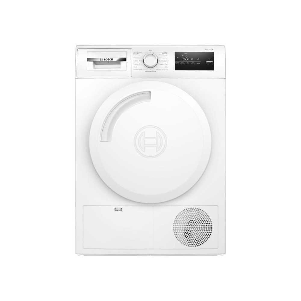 Seche-linge a condensation BOSCH SER4 WTN83209FR - 8 kg - L60cm - Clas