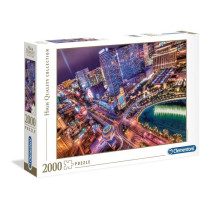 Puzzle - CLEMENTONI - Las Vegas - 2000 pieces - Images captivantes - D