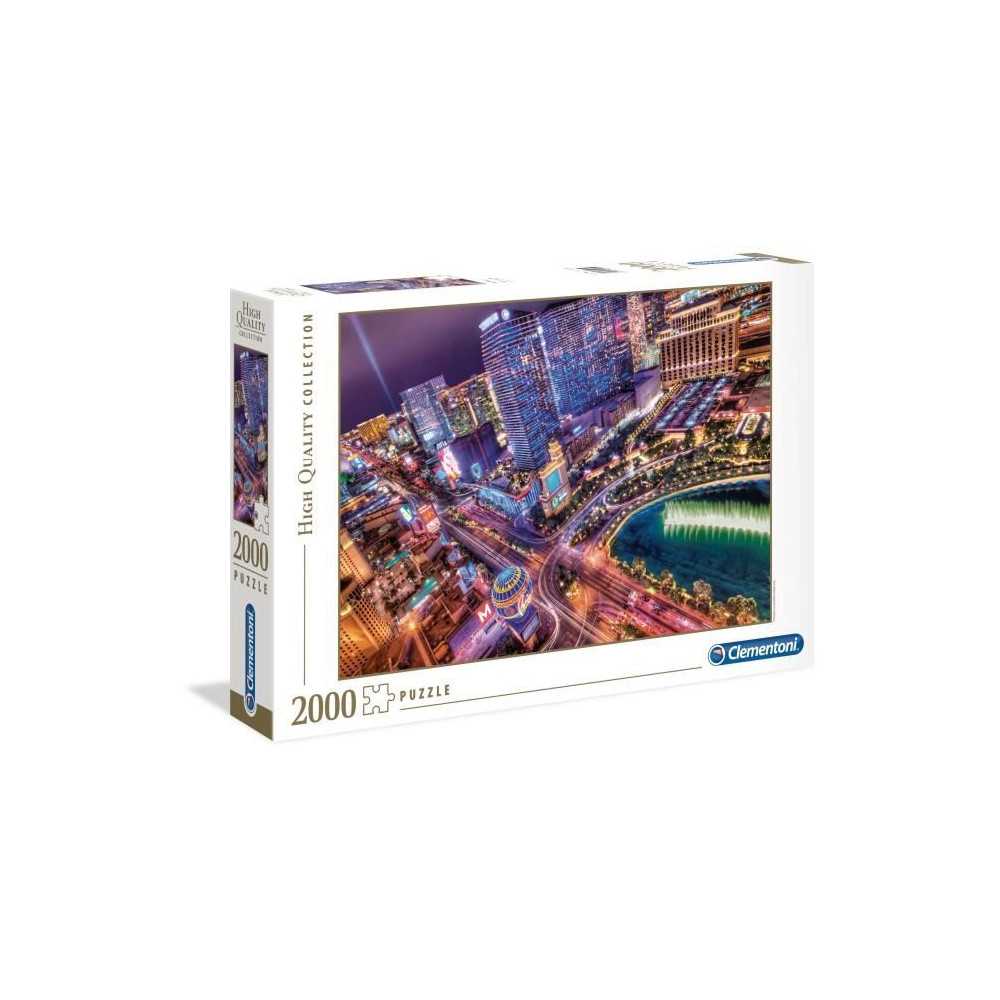 Puzzle - CLEMENTONI - Las Vegas - 2000 pieces - Images captivantes - D Puzzle - CLEMENTONI - Las Vegas - 2000 pieces - Images captivantes - D