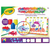 Kit de peinture a l'éponge - CRAYOLA - Des 5 ans