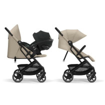 Poussette Compacte et Citadine Beezy - Almond Beige - CYBEX