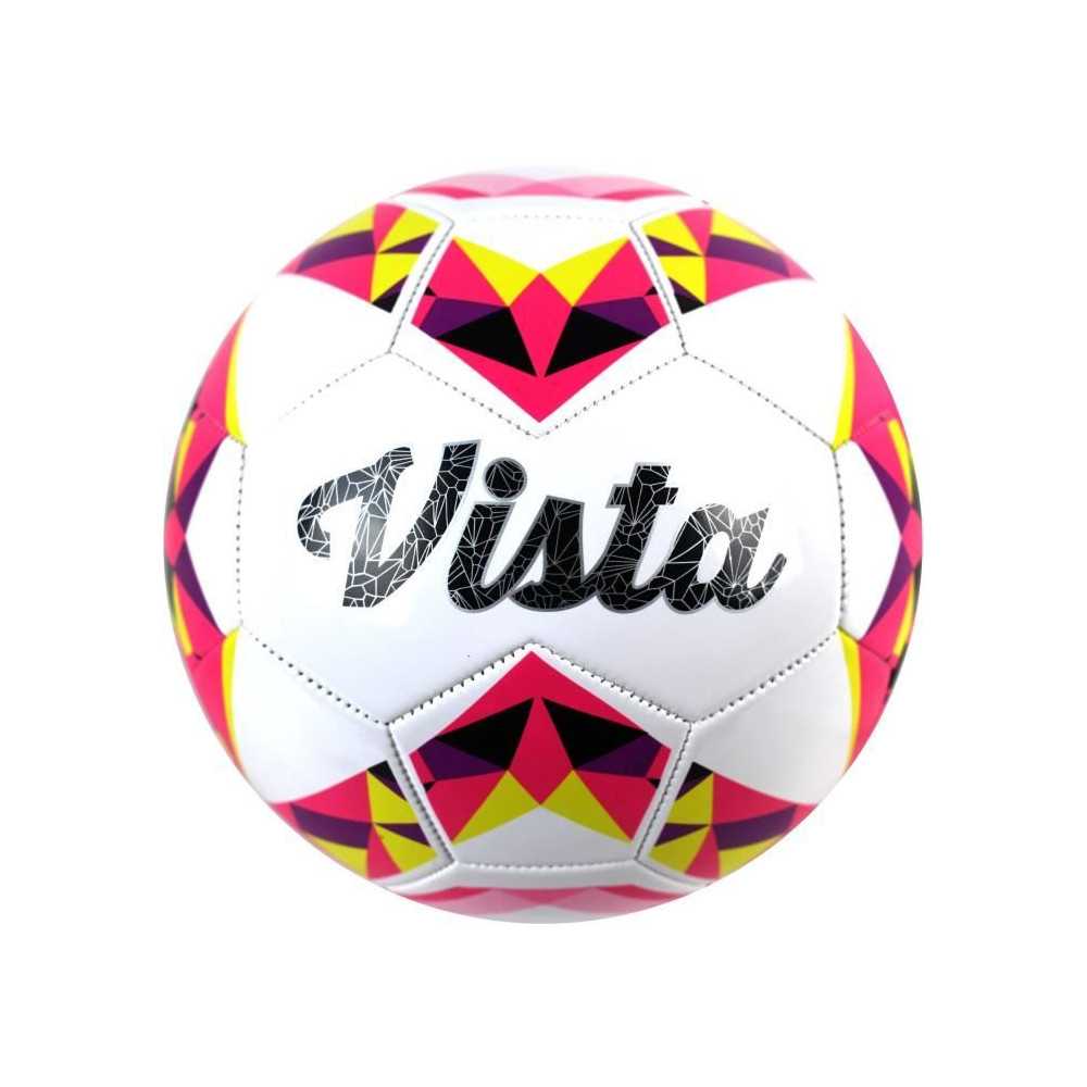 Ballon football - DUARIG - Vista - Jaune et rose - T5 Ballon football - DUARIG - Vista - Jaune et rose - T5