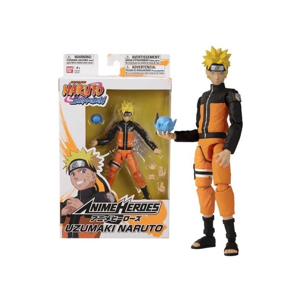 Figurine Anime Heroes Naruto Uzumaki 17 cm - BANDAI - Collectionnez to Figurine Anime Heroes Naruto Uzumaki 17 cm - BANDAI - Collectionnez to