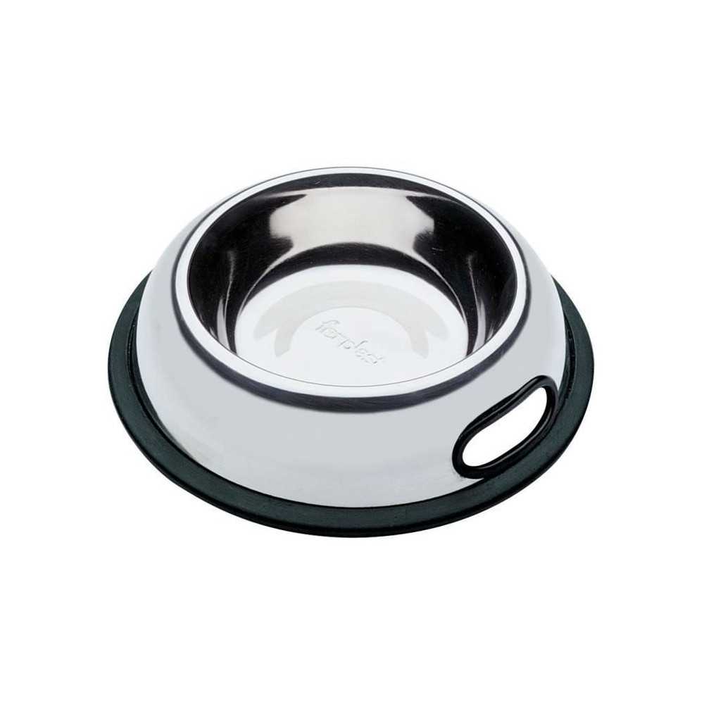 Ecuelle - FERPLAST - Nova 72 - Ø 21 x h 4,9 cm - 0,5 L - Inox Ecuelle - FERPLAST - Nova 72 - Ø 21 x h 4,9 cm - 0,5 L - Inox