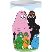 Lot vaisselle - FUN HOUSE - BARBAPAPA - Verre, assiette Ø22 cm et Ø1
