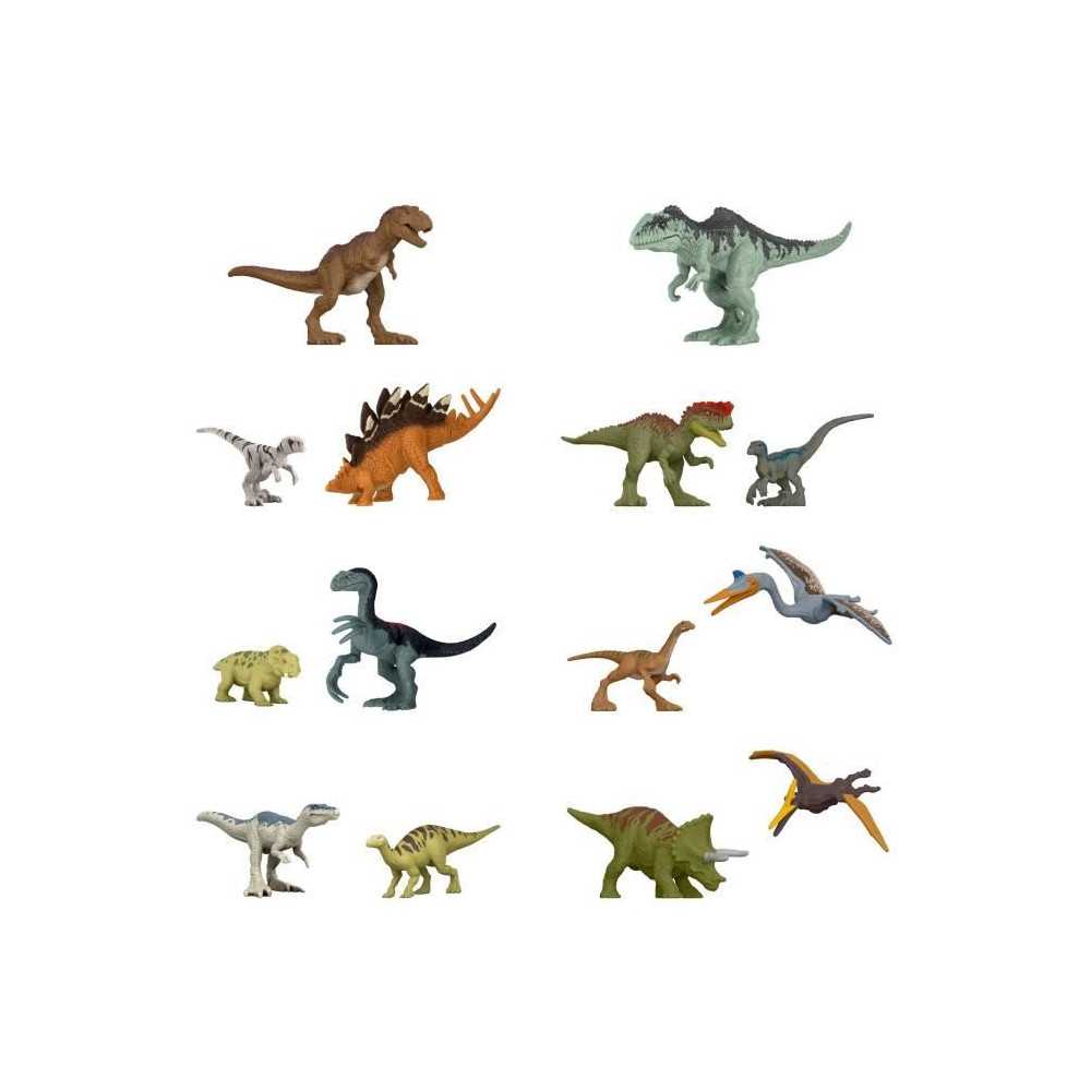 Coffret de 5 mini-figurines - JURASSIC WORLD - GWP38 - Dinosaures et f Coffret de 5 mini-figurines - JURASSIC WORLD - GWP38 - Dinosaures et f