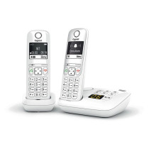 Téléphone Fixe AS690 A Duo Blanc - GIGASET - Sans fil - Répondeur 2