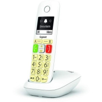 Téléphone Fixe sans Fil - GIGASET - E290 Duo Blanc - Grand écran -