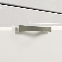 HAVEN - Salle de bain complete - Blanc - 150 x 160 x 35 cm - 2 colonne