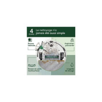 Aspirateur robot Irobot ROOMBA 105 COMBO ROBOT Blanc