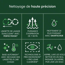 Aspirateur robot laveur - IROBOT - Roomba Plus 505 Combo - 1h45 - 7000