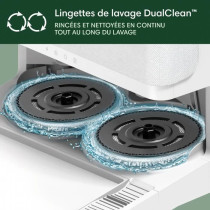 Aspirateur robot laveur - IROBOT - Roomba Plus 505 Combo - 1h45 - 7000
