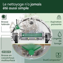 Aspirateur Robot Laveur - IROBOT Roomba 205 Combo Compactor - 3h - 700