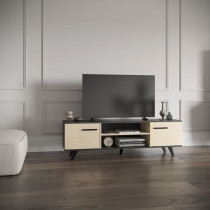Ensemble salon - Banc TV, Table basse, Buffet bas - KENT - Chene de fi