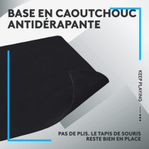 Tapis de souris gamer - Logitech - G240 - Noir