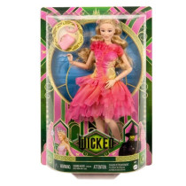Mattel-Wicked-Poupée Glinda avec accessoires et habillages amovibles
