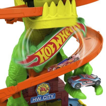 Hot Wheels-T-Rex Bataille De Feu-Coffret Dinosaure Avec Camion - 4 ans