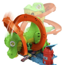 Hot Wheels-T-Rex Bataille De Feu-Coffret Dinosaure Avec Camion - 4 ans