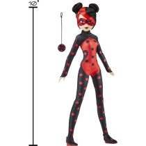 Poupée articulée - BANDAI - Miraculous World Paris - Shadybug - 26 c