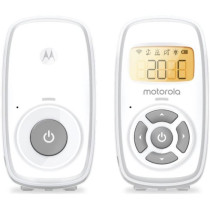 Moniteur bébé audio - MOTOROLA - AM24 - 300 m - Ecran LCD - Blanc