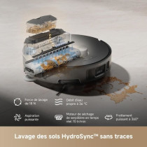 Aspirateur Robot Laveur - MOVA Z50 Ultra - Puissante Aspiration de 19