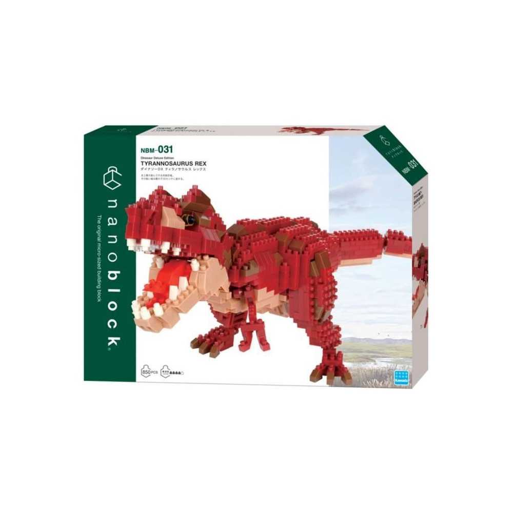 Figurine en briques - BANDAI - NANOBLOCK - Tyrannosaurus Rex Deluxe - Figurine en briques - BANDAI - NANOBLOCK - Tyrannosaurus Rex Deluxe -