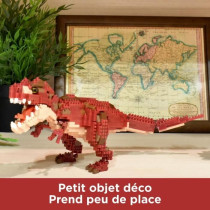 Figurine en briques - BANDAI - NANOBLOCK - Tyrannosaurus Rex Deluxe -