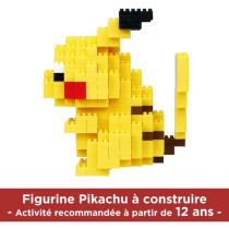 Figurine en briques - BANDAI - NANOBLOCK - Pokémon - Pikachu Deluxe