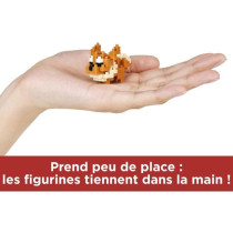 Coffret de 6 figurines en briques - BANDAI - NANOBLOCK - Pack Pokémon