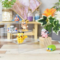 Coffret de 6 figurines en briques - BANDAI - NANOBLOCK - Pack Pokémon