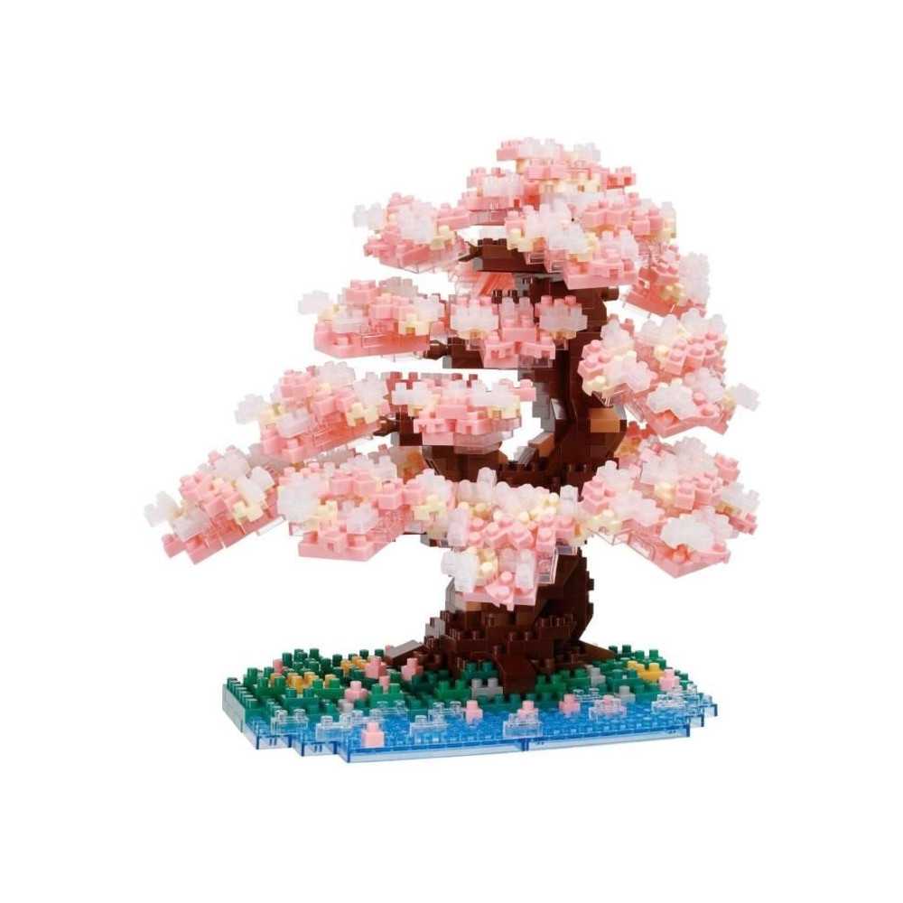 Figurine en briques - BANDAI - NANOBLOCK - Cerisier en fleurs Deluxe - Figurine en briques - BANDAI - NANOBLOCK - Cerisier en fleurs Deluxe -