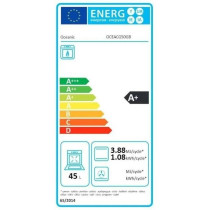 Cuisiniere gaz OCEANIC OCEACG50GB - 4 feux - L49,8 xP61 xH 86 cm - Noi