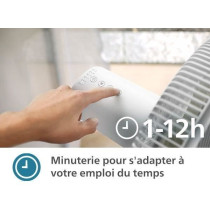 Ventilateur sur Pied - PHILIPS - CX2550/00 - 2562 m3/ h - Blanc
