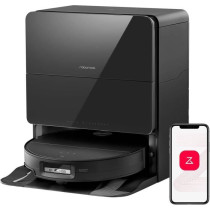 ROBOROCK Saros 10 Black - Aspirateur Robot Laveur - 22,000 Pa - DuoDiv