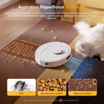 ROBOROCK QREVO 5AE - Aspirateur Robot Laveur avec Station - Puissance