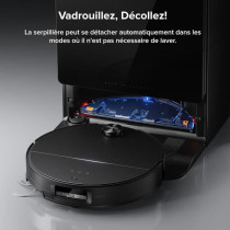 ROBOROCK Saros 10 Black - Aspirateur Robot Laveur - 22,000 Pa - DuoDiv
