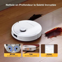 ROBOROCK QREVO 5AE - Aspirateur Robot Laveur avec Station - Puissance