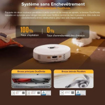ROBOROCK QREVO 5AE - Aspirateur Robot Laveur avec Station - Puissance