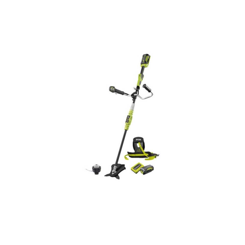 Débroussailleuse RYOBI 36V Max Power - 1 batterie 4.0Ah - 1 chargeur Débroussailleuse RYOBI 36V Max Power - 1 batterie 4.0Ah - 1 chargeur