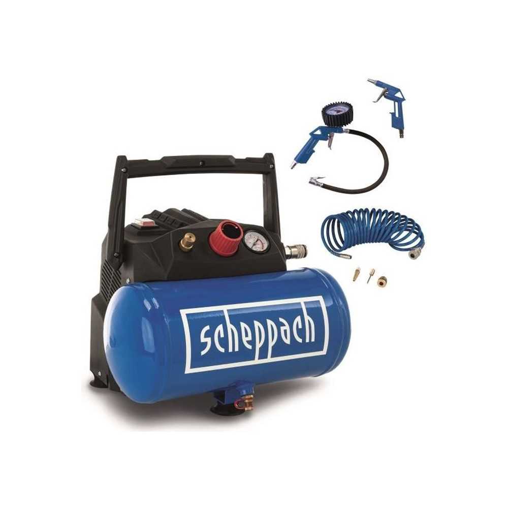 Compresseur de 6L - HC06 - Scheppach Compresseur de 6L - HC06 - Scheppach