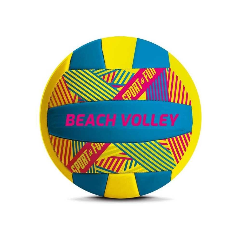 Ballon de plage Volley - SPORT AND FUN - Néoprene - Splash - T5 Ballon de plage Volley - SPORT AND FUN - Néoprene - Splash - T5