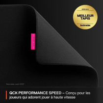 Tapis de souris gaming - STEELSERIES - QcK Performance XL - Rapide - 9