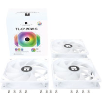 Thermalright - TL-C12CW-S (Blanc) - 3x120mm - Pour boitier PC - Pack d