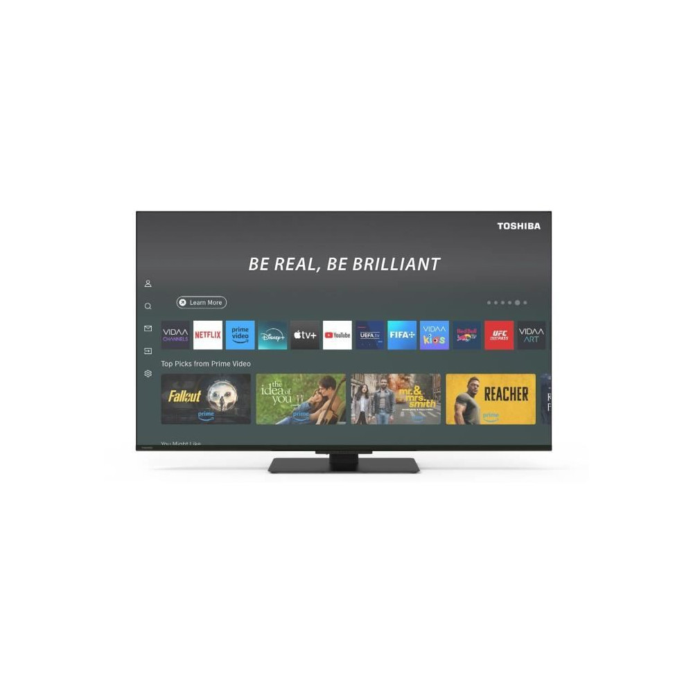 TOSHIBA 65UV6F63DG - TV LED 65'' (164 cm) - 4K UHD 3840x2160 - Dolby V TOSHIBA 65UV6F63DG - TV LED 65'' (164 cm) - 4K UHD 3840x2160 - Dolby V