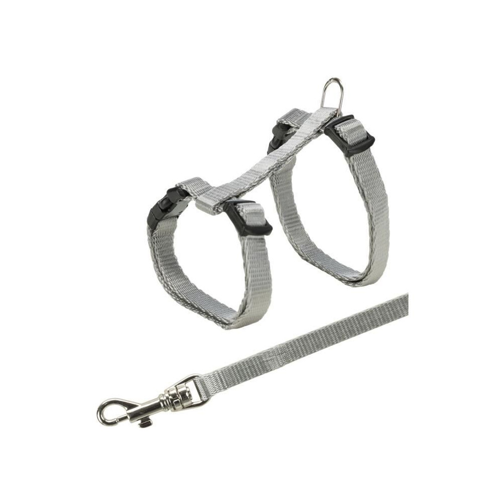 Junior harnais chaton avec laisse - TRIXIE - 19–31 cm / 8 mm - 1,20 Junior harnais chaton avec laisse - TRIXIE - 19–31 cm / 8 mm - 1,20