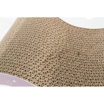 Junior griffoir vague - TRIXIE - 38 x 7 x 18 cm - Mauve / Menthe