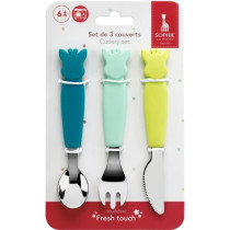Couverts - SOPHIE LA GIRAFE - Silicone