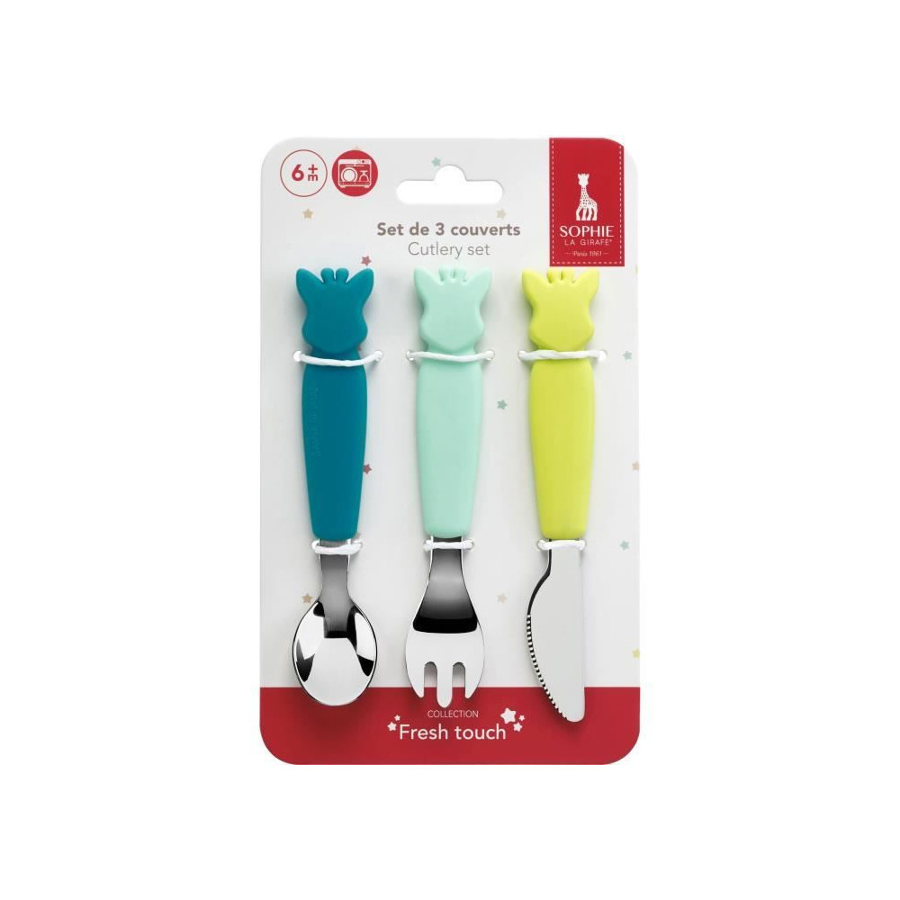 Couverts - SOPHIE LA GIRAFE - Silicone